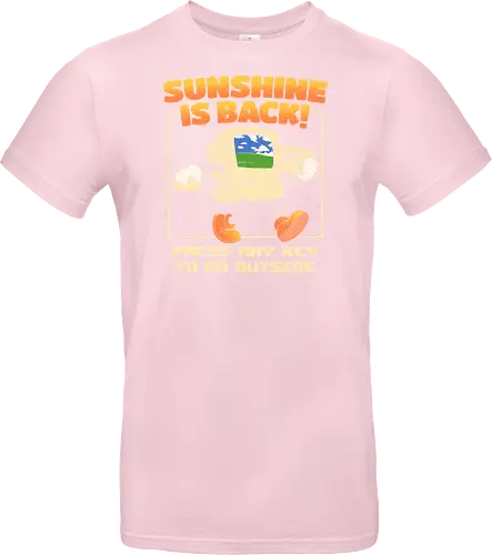 Sunshine Is Back Retro Computer
