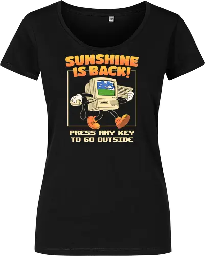 Sunshine Is Back Retro Computer