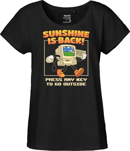 Sunshine Is Back Retro Computer