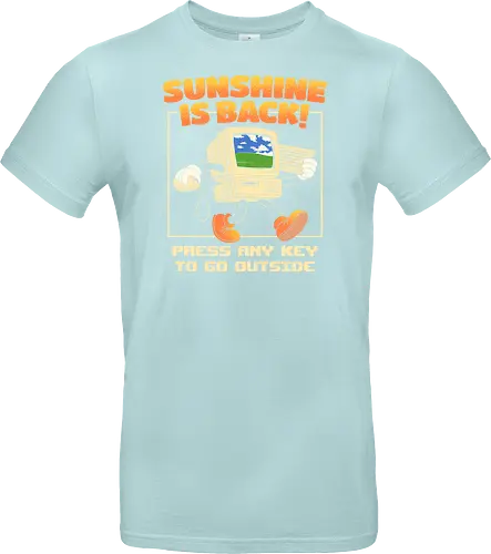 Sunshine Is Back Retro Computer