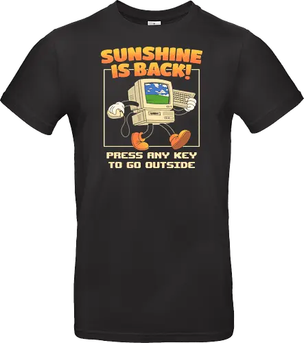 Sunshine Is Back Retro Computer