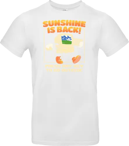 Sunshine Is Back Retro Computer
