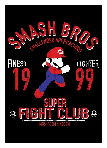 Super Fight Club - Mario Smash Bros Fighter