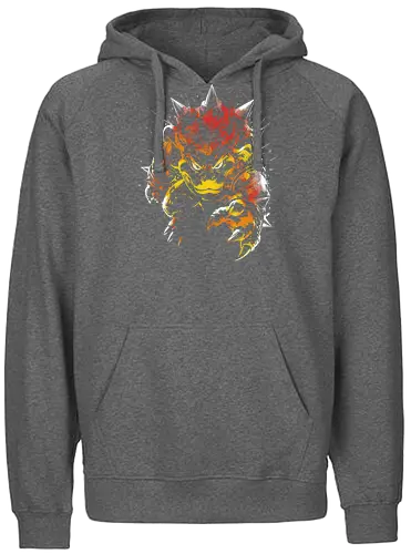 Villain storm - Mario, gaming, video game, space, galaxy, geeky, gamers - Fairtrade Hoodie