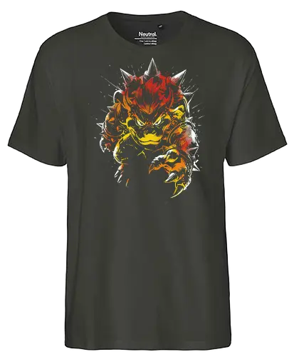 Villain storm - Mario, gaming, video game, space, galaxy, geeky, gamers - Fairtrade T-Shirt