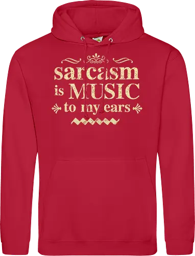 The music of sarcasm