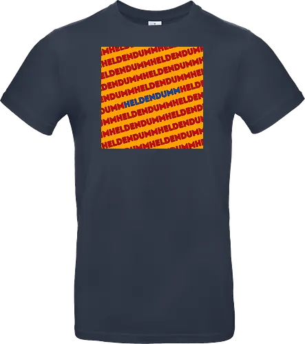 Heldendumm Laufschrift