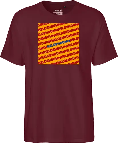 Heldendumm Laufschrift