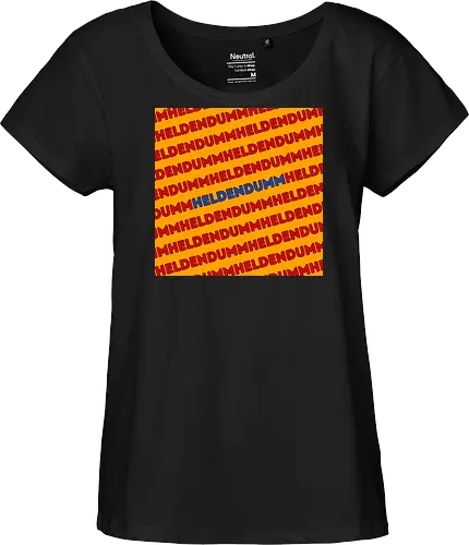 Heldendumm Laufschrift