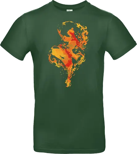The fire dancer