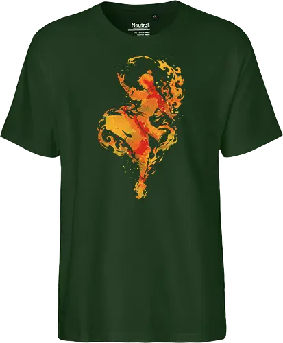 The fire dancer