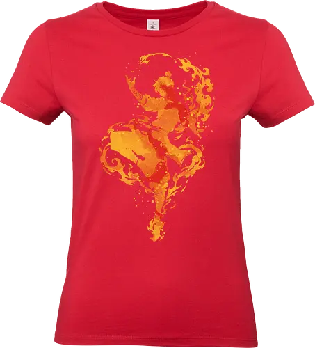 The fire dancer - avatar the last air bender, Fire Nation, Prince Zuko, tv show, anime, television, fantasy, cute, kids, Aang - Standard T-Shirt (Frauen)
