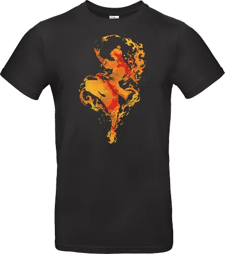 The fire dancer