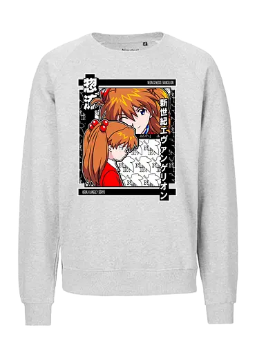 Asuka – Eva Unit 02 Rage - evangelion, asuka, unit 02, anime pilot, mecha battle anime, anime aesthetic - Fairtrade Sweatshirt