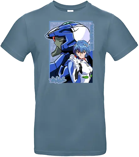 Rei – The First Child - evangelion, rei ayanami, eva pilot, anime girl, mecha anime, sci fi anime, anime art - Standard T-Shirt