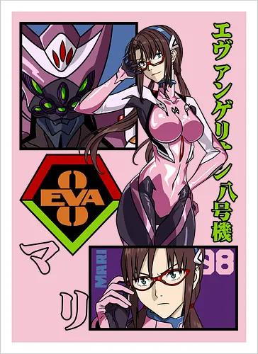 Mari Makinami – Eva Unit 08 Pilot