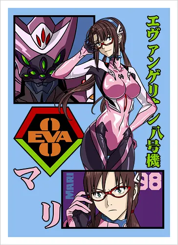 Mari Makinami – Eva Unit 08 Pilot