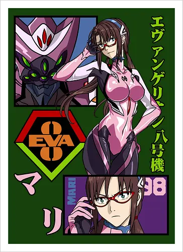 Mari Makinami – Eva Unit 08 Pilot