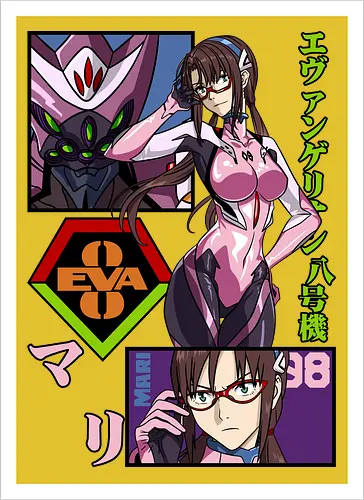 Mari Makinami – Eva Unit 08 Pilot