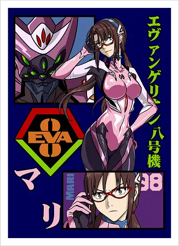 Mari Makinami – Eva Unit 08 Pilot