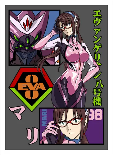 Mari Makinami – Eva Unit 08 Pilot