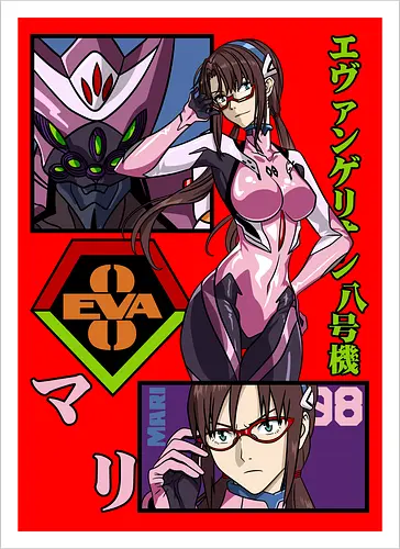 Mari Makinami – Eva Unit 08 Pilot