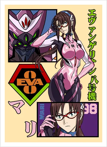 Mari Makinami – Eva Unit 08 Pilot