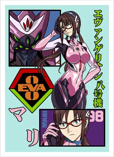 Mari Makinami – Eva Unit 08 Pilot