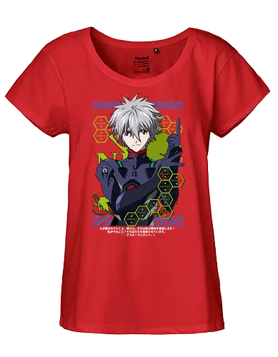 Kaworu – The Final Angel - evangelion, kaworu nagisa, final angel, eva pilot, anime character, mecha anime, sci fi anime, anime art - Fairtrade Girl Shirt