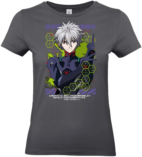 Kaworu – The Final Angel - evangelion, kaworu nagisa, final angel, eva pilot, anime character, mecha anime, sci fi anime, anime art - Standard T-Shirt (Frauen)