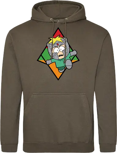 "Professor Chaos Rising" Butters South Park Anime Parody Graphic