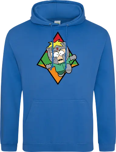 "Professor Chaos Rising" Butters South Park Anime Parody Graphic