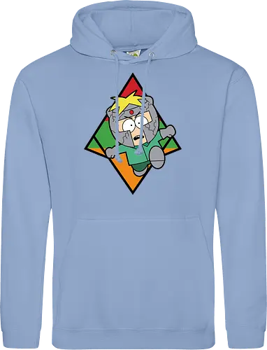 "Professor Chaos Rising" Butters South Park Anime Parody Graphic