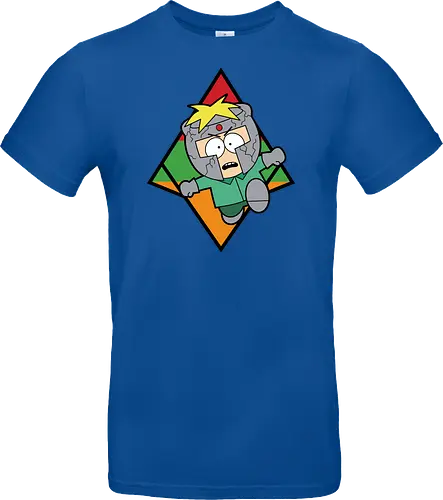 "Professor Chaos Rising" Butters South Park Anime Parody Graphic