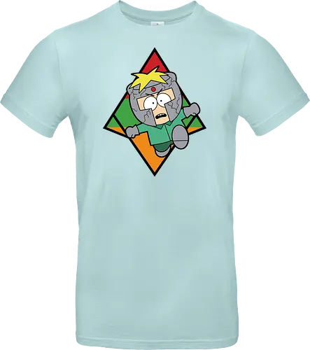 "Professor Chaos Rising" Butters South Park Anime Parody Graphic