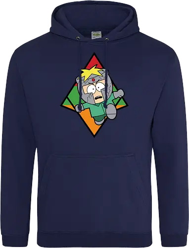 "Professor Chaos Rising" Butters South Park Anime Parody Graphic