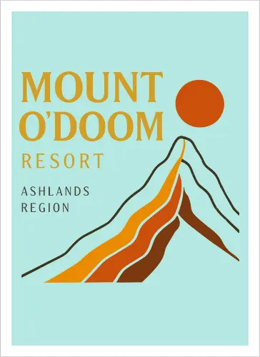 Mount O’Doom Vintage Travel