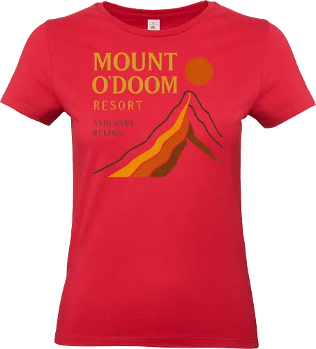 Mount O’Doom Vintage Travel - Standard T-Shirt (Frauen)