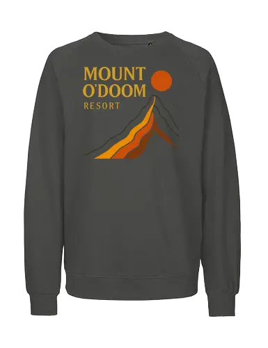Mount O’Doom Vintage Travel - Fairtrade Sweatshirt