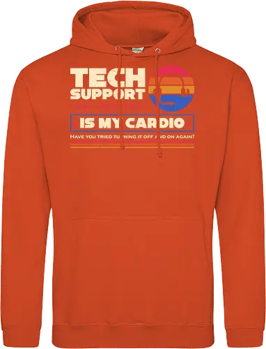 Tech Support Is My Cardio