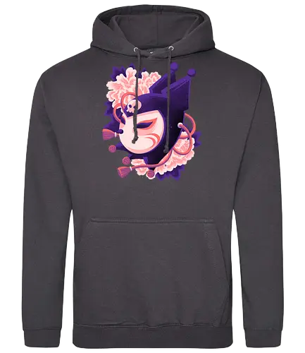 Cute Imp Mask - Kuromi, Kitsune, Mask - Standard Hoodie
