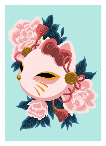 Cute Kitty Mask