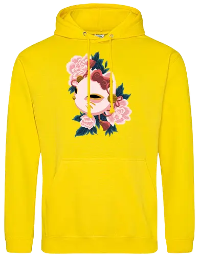 Cute Kitty Mask - Cat, Kitsune, Mask, Japan - Standard Hoodie