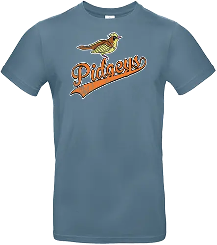 Pidgeys Team - Pocket Baseball Vintage - pidgey team, pokemon vintage, baseball apparel, normal flying, generation 1, route 1, pidgeotto - Standard T-Shirt