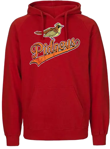 Pidgeys Team - Pocket Baseball Vintage - pidgey team, pokemon vintage, baseball apparel, normal flying, generation 1, route 1, pidgeotto - Fairtrade Hoodie