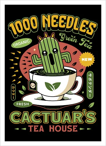 Cactus Green Tea Emblem