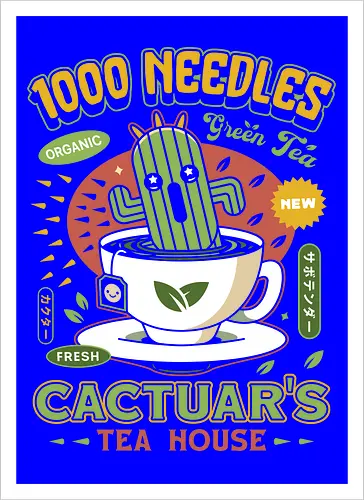 Cactus Green Tea Emblem