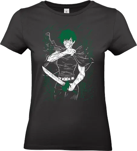 Maki Zenin Kaisen - Jujutsu - Kawaii, Anime, Manga, Tokyo, Angry, Japanese Art, Aesthetic, Manga Style, Zylixzen, Aggressive, Gamer, Otaku, Gift, Cool - Standard T-Shirt (Frauen)