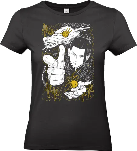 Suguru Geto Kaisen - Jujutsu - Kawaii, Anime, Gamer, Otaku, Gift, Cool, Manga, Tokyo, Angry, Japanese Art, Aesthetic, Manga Style, Zylixzen, Aggressive - Standard T-Shirt (Frauen)