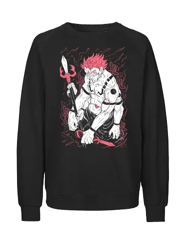 Sukuna Ryomen Kaisen - Jujutsu - Kawaii, Anime, Manga, Tokyo, Angry, Japanese Art, Aesthetic, Manga Style, Zylixzen, Aggressive, Gamer, Otaku, Gift, Cool - Fairtrade Sweatshirt